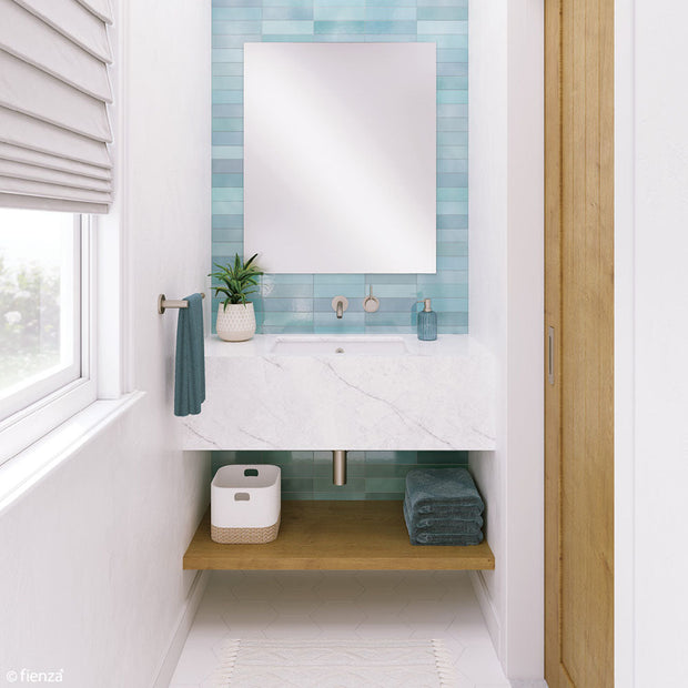Fienza Petra Undermount Basin, Gloss White