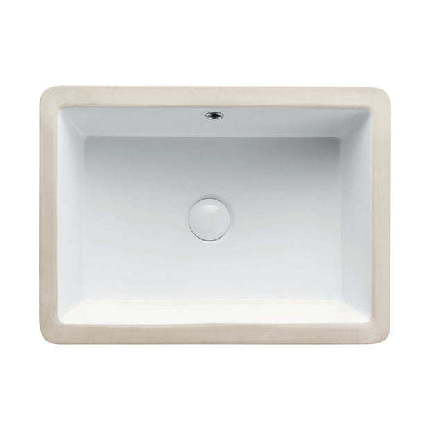 Fienza Petra Undermount Basin, Gloss White