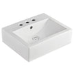 Willow Above Counter Basin, Gloss White in Gloss White