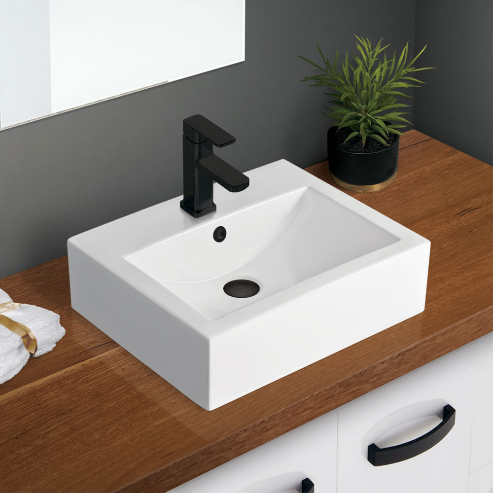 Willow Above Counter Basin, Gloss White