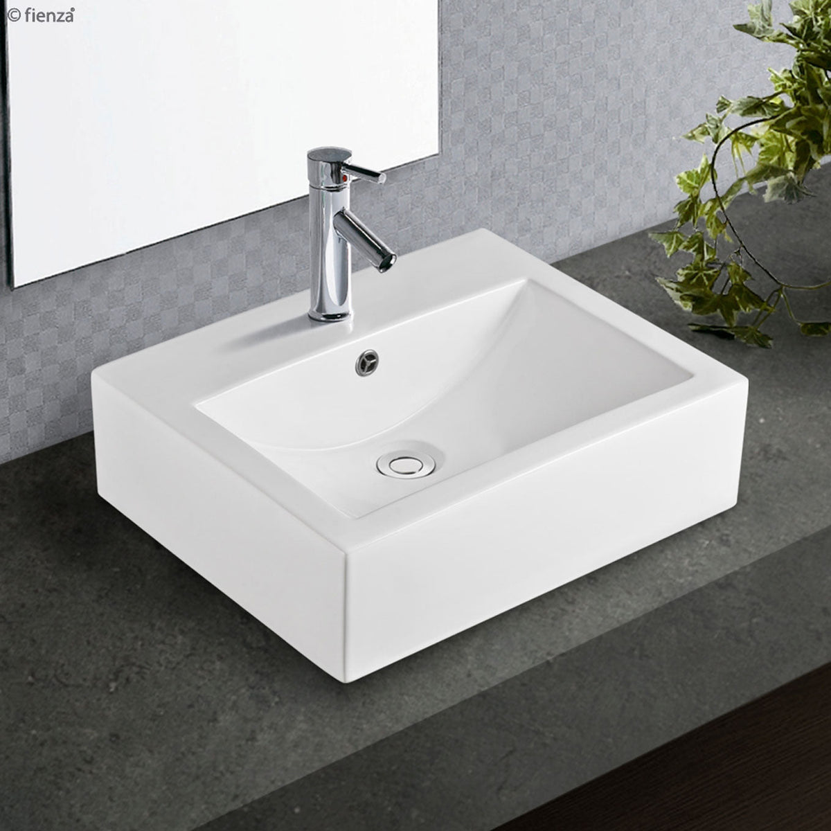 Willow Above Counter Basin, Gloss White