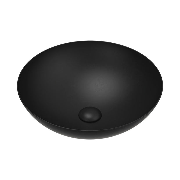 Aluca Above Counter Basin in Matte Black