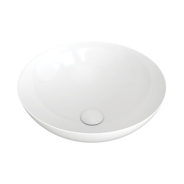 Aluca Above Counter Basin in Gloss White