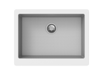 Navona Retro A100 Single Bowl Farmhouse Granite Sink 865 x 540 x 229mm Snova White