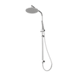 316 Marine Grade Stainless Steel Twin Round Showerhead (250mm) and Handshower