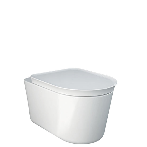 RAK Valet Wall-Hung Toilet, Alpine Gloss White
