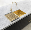 Lavello Stainless Steel rolling mat protector - Tiger Bronze