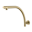 Rome Raised Wall Mounted Shower Arm in Classic Gold