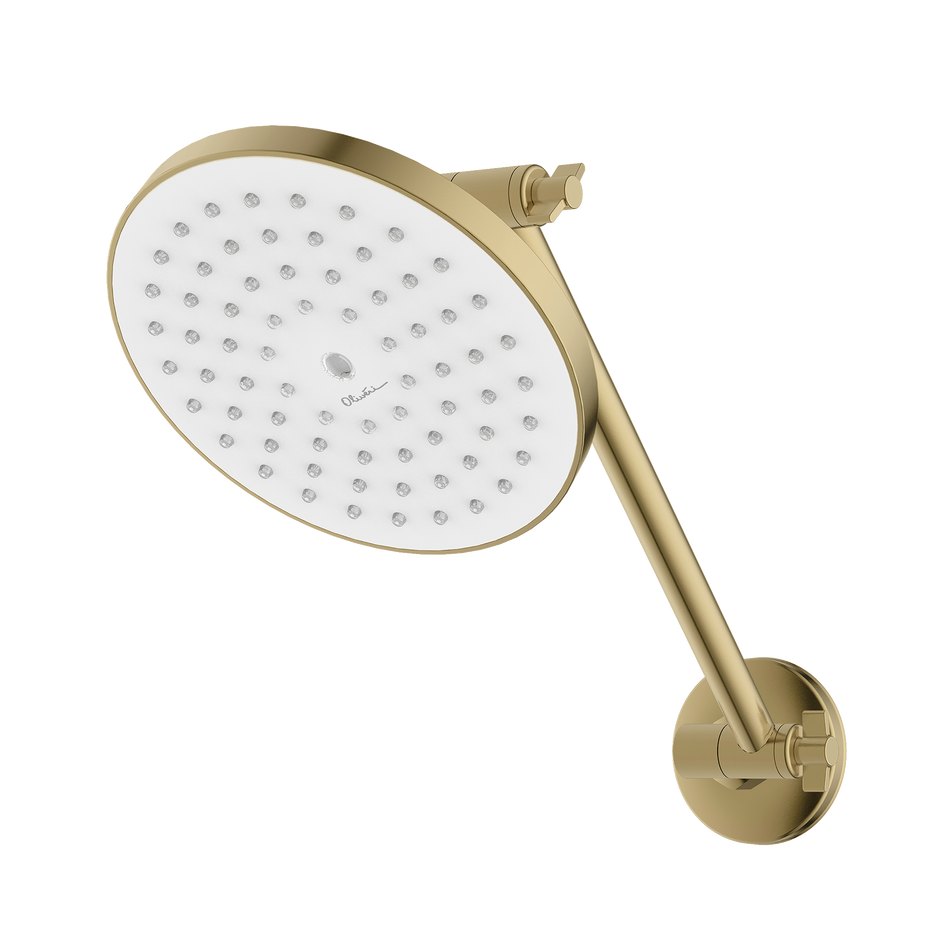Rome High Rise Shower in Classic Gold