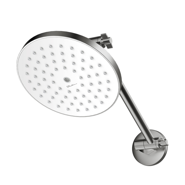 Rome High Rise Shower in Gunmetal