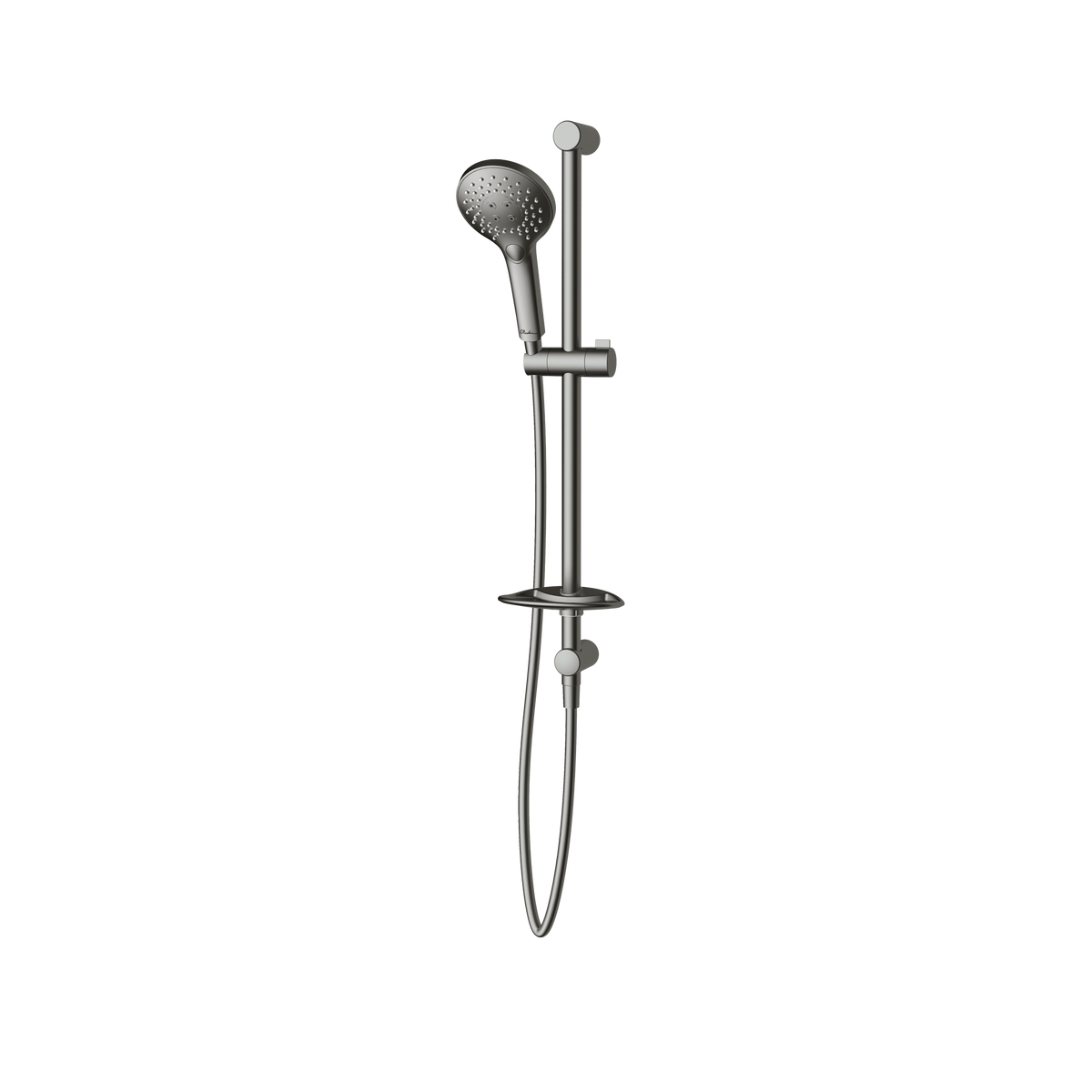 Rome Hand Shower With Rail in Gunmetal