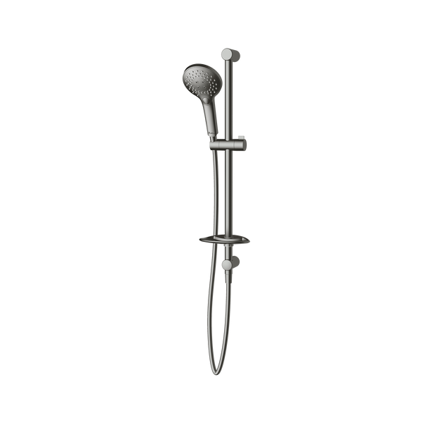 Rome Hand Shower With Rail in Gunmetal