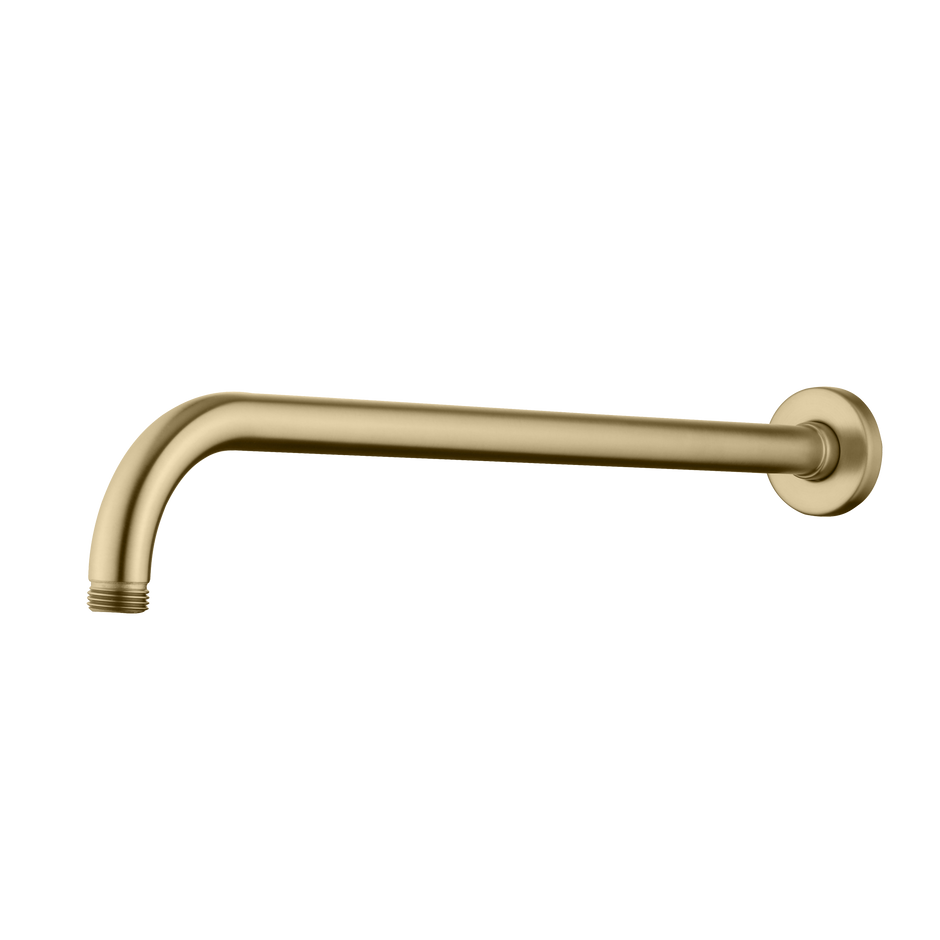 Rome Wall Mounted Shower Arm in Classic Gold