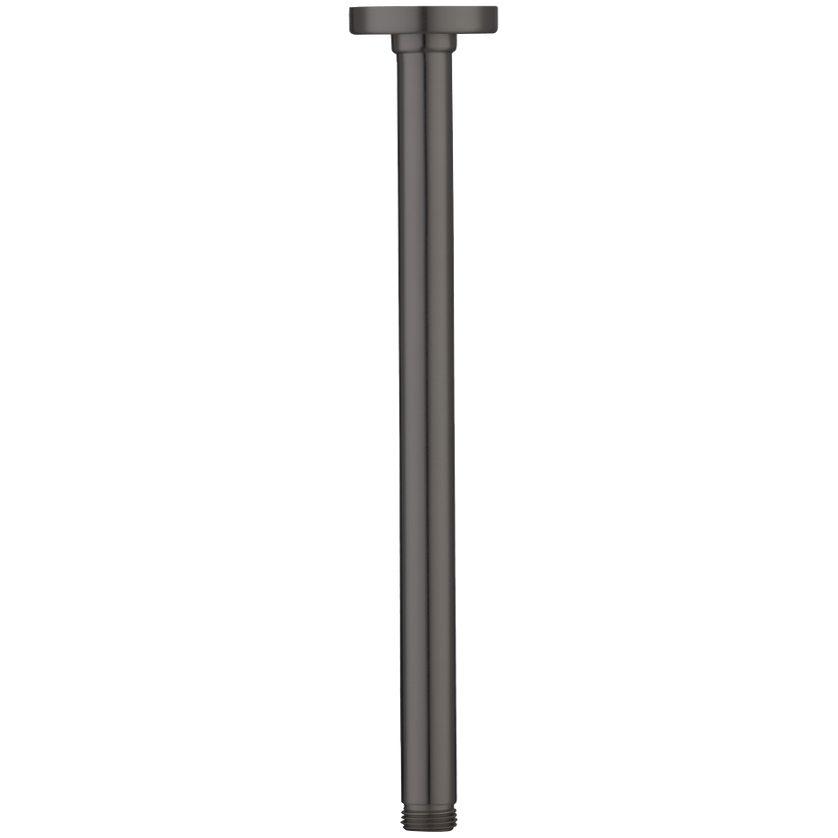 Rome Ceiling Mounted Shower Arm in Gunmetal