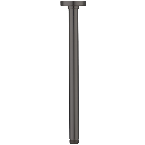 Rome Ceiling Mounted Shower Arm in Gunmetal