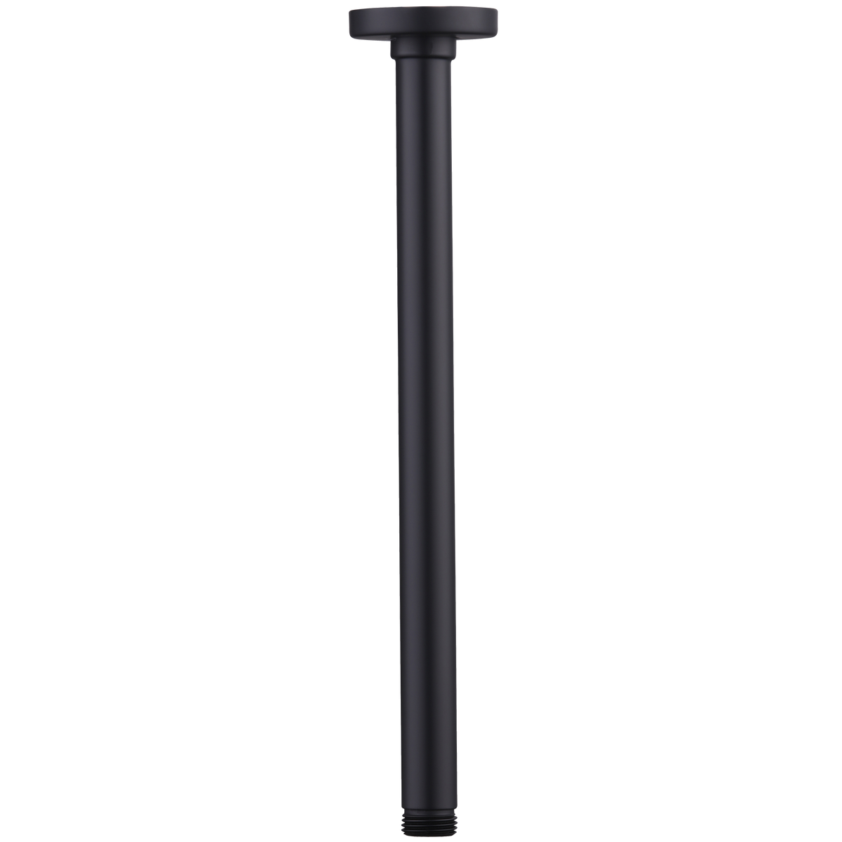 Rome Ceiling Mounted Shower Arm in Matte Black