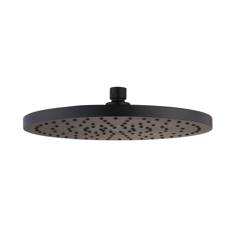 Rome Shower Rose in Matte Black