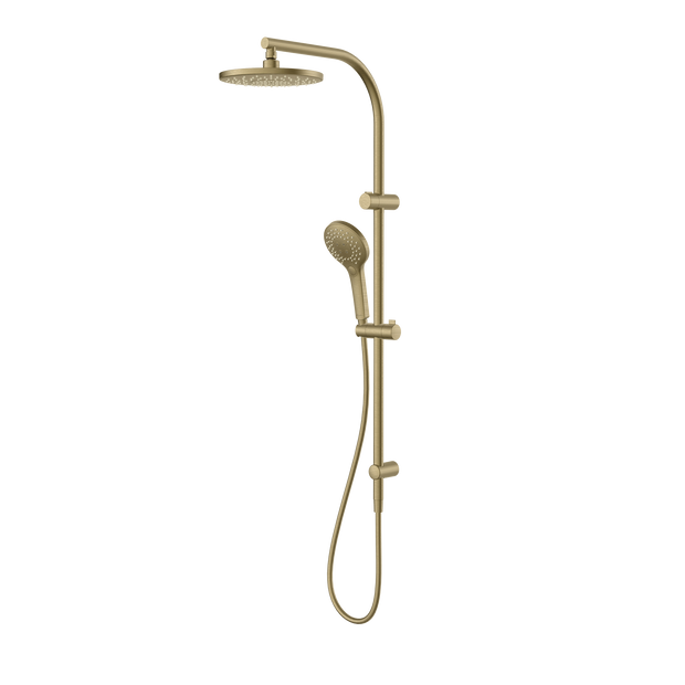 Rome Dual Shower Set in Classic Gold