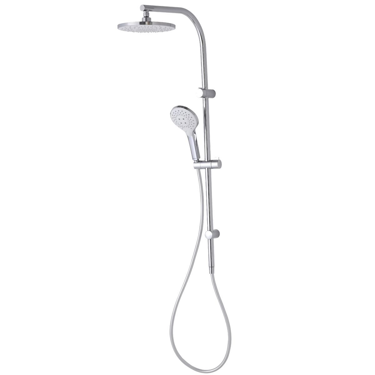 Rome Dual Shower Set in Chrome