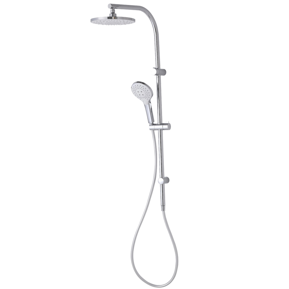 Rome Dual Shower Set in Chrome