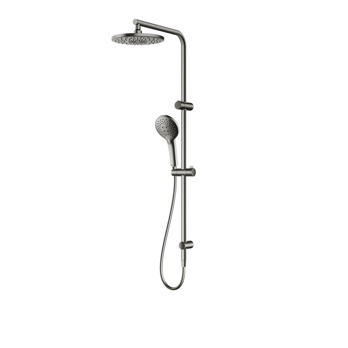 Rome Dual Shower Set in Gunmetal