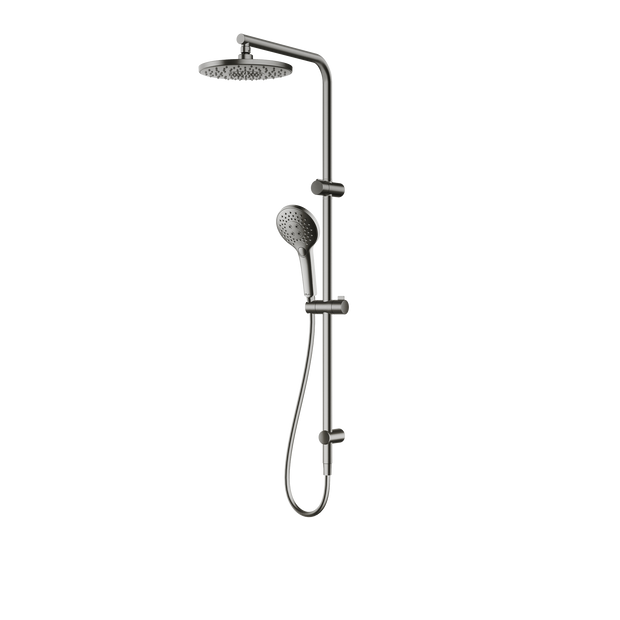 Rome Dual Shower Set in Gunmetal