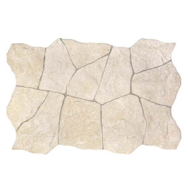 Rok Andes Ivory Stone Look Porcelain Tiles tile