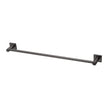 Radii Single Towel Rail 600mm Square Plate