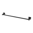 Radii Single Towel Rail 600mm Square Plate