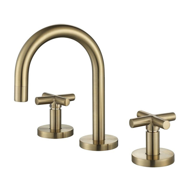 Ryker Basin Set 1/4 Turn - brushed-bronze