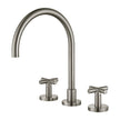 Ryker Kitchen Set 1/4 Turn - brushed-nickel