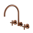 Ryker Wall Sink Set 1/4 Turn - champagne