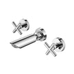 Ryker Shower Set 1/4 Turn - chrome