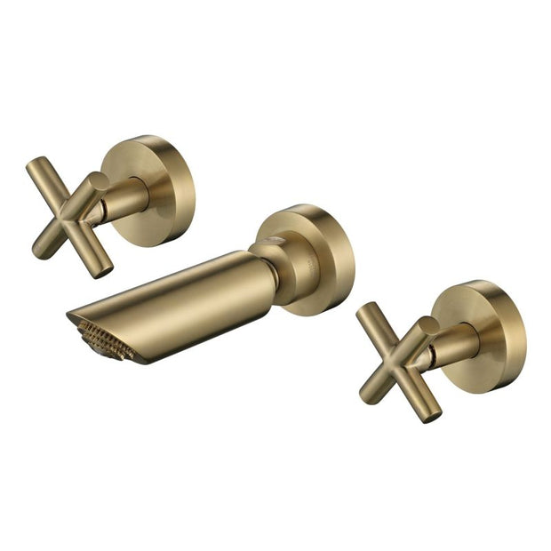 Ryker Shower Set 1/4 Turn - brushed-bronze