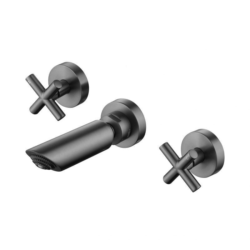 Ryker Shower Set 1/4 Turn - gun-metal