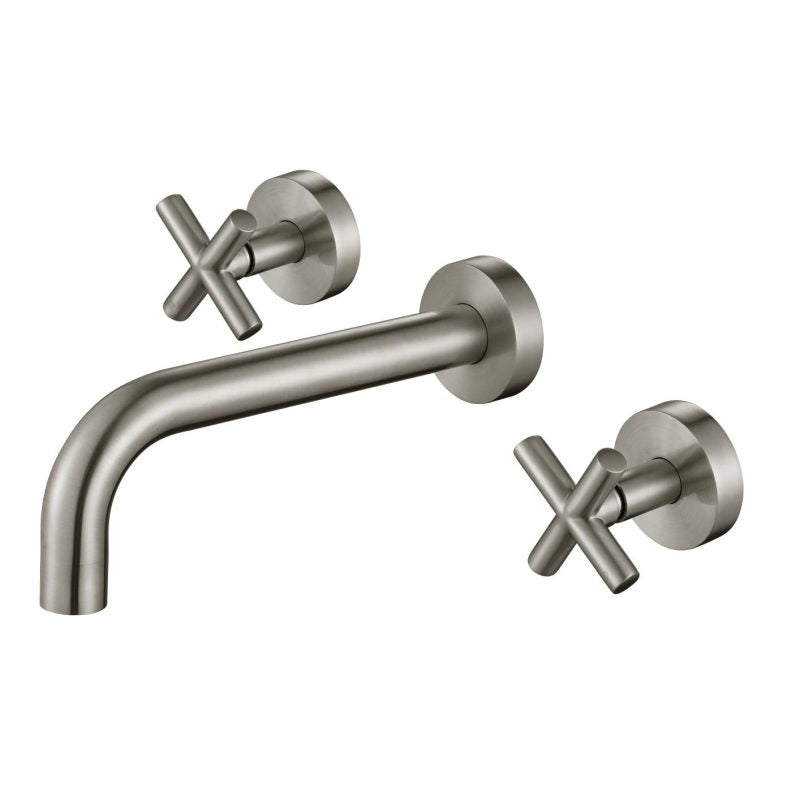 Ryker Bath Set 1/4 Turn - brushed-nickel