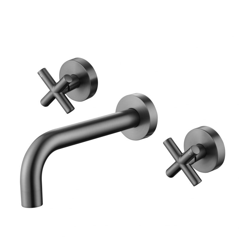 Ryker Bath Set 1/4 Turn - gun-metal