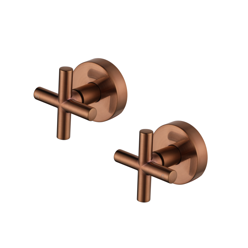 Ryker Wall Stop Assemblies 1/4 Turn - champagne