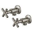 Ryker Washing Machine Stops 1/4 Turn - brushed-nickel