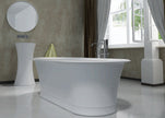 Pietra Bianca Rome Freestanding Bath