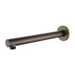 Round Shower Arm - antique-brass