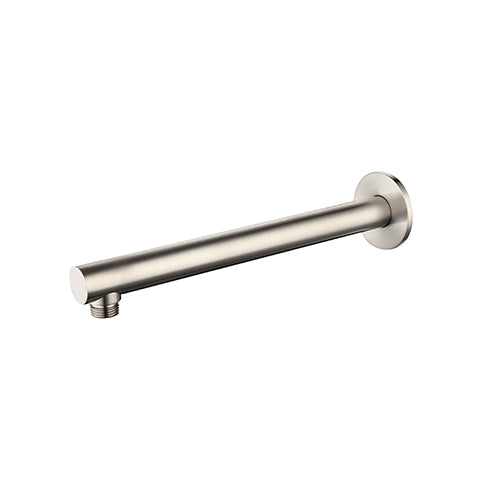 Round Shower Arm - brushed-nickel