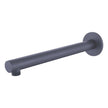 Round Shower Arm - gun-metal