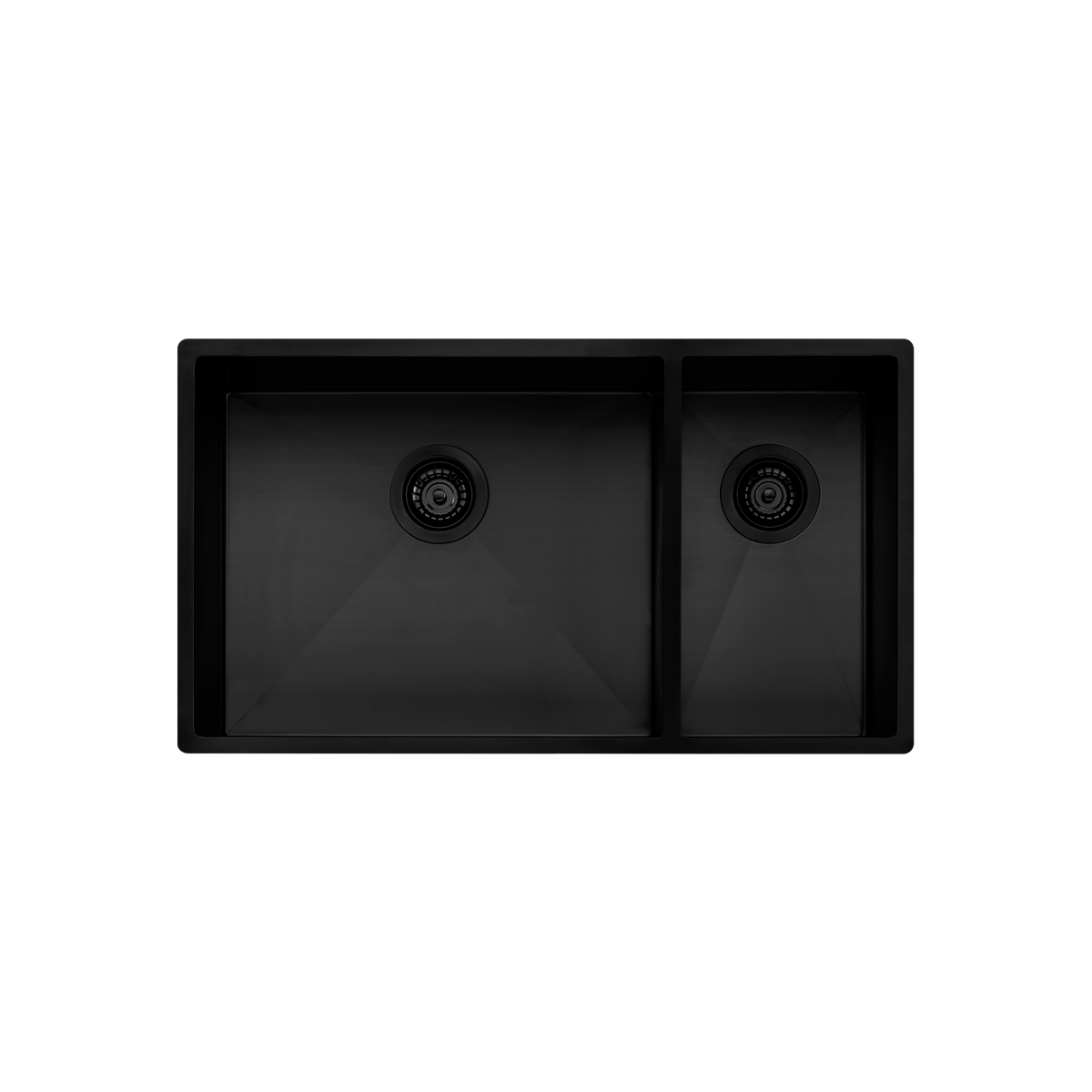 Spectra 1 and 1/2 Bowl Sink in Black
