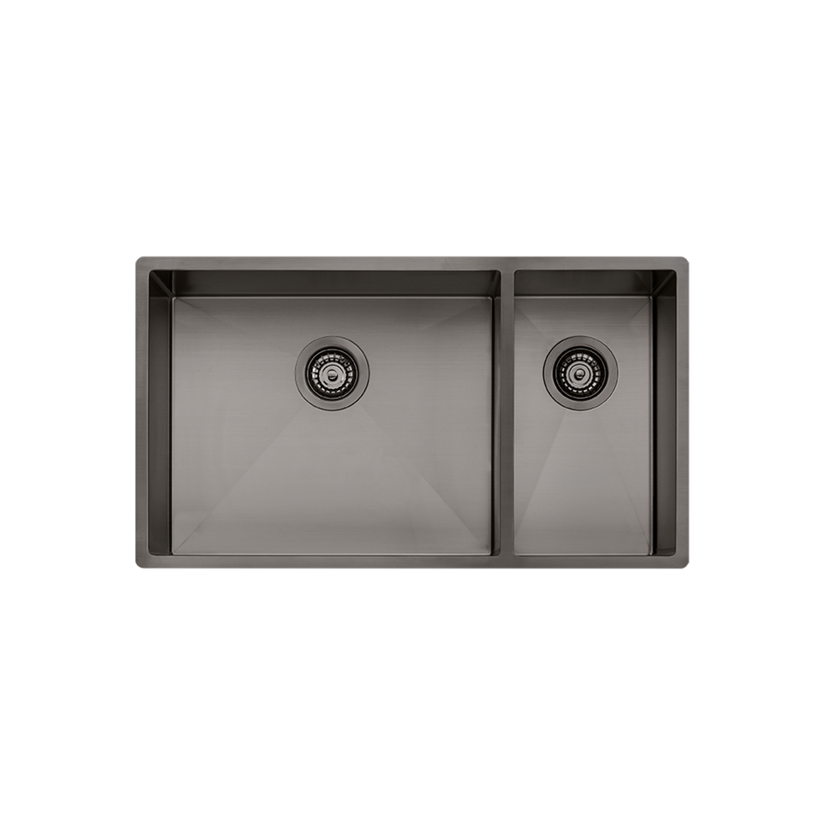 Spectra 1 and 1/2 Bowl Sink in Gunmetal