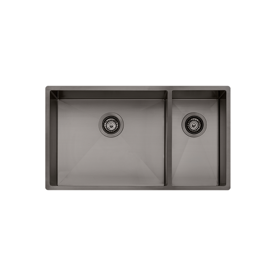 Spectra 1 and 1/2 Bowl Sink in Gunmetal