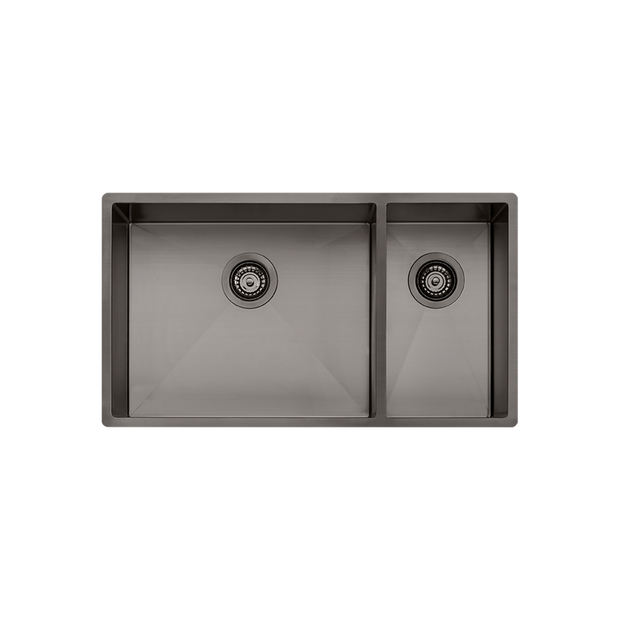 Spectra 1 and 1/2 Bowl Sink in Gunmetal