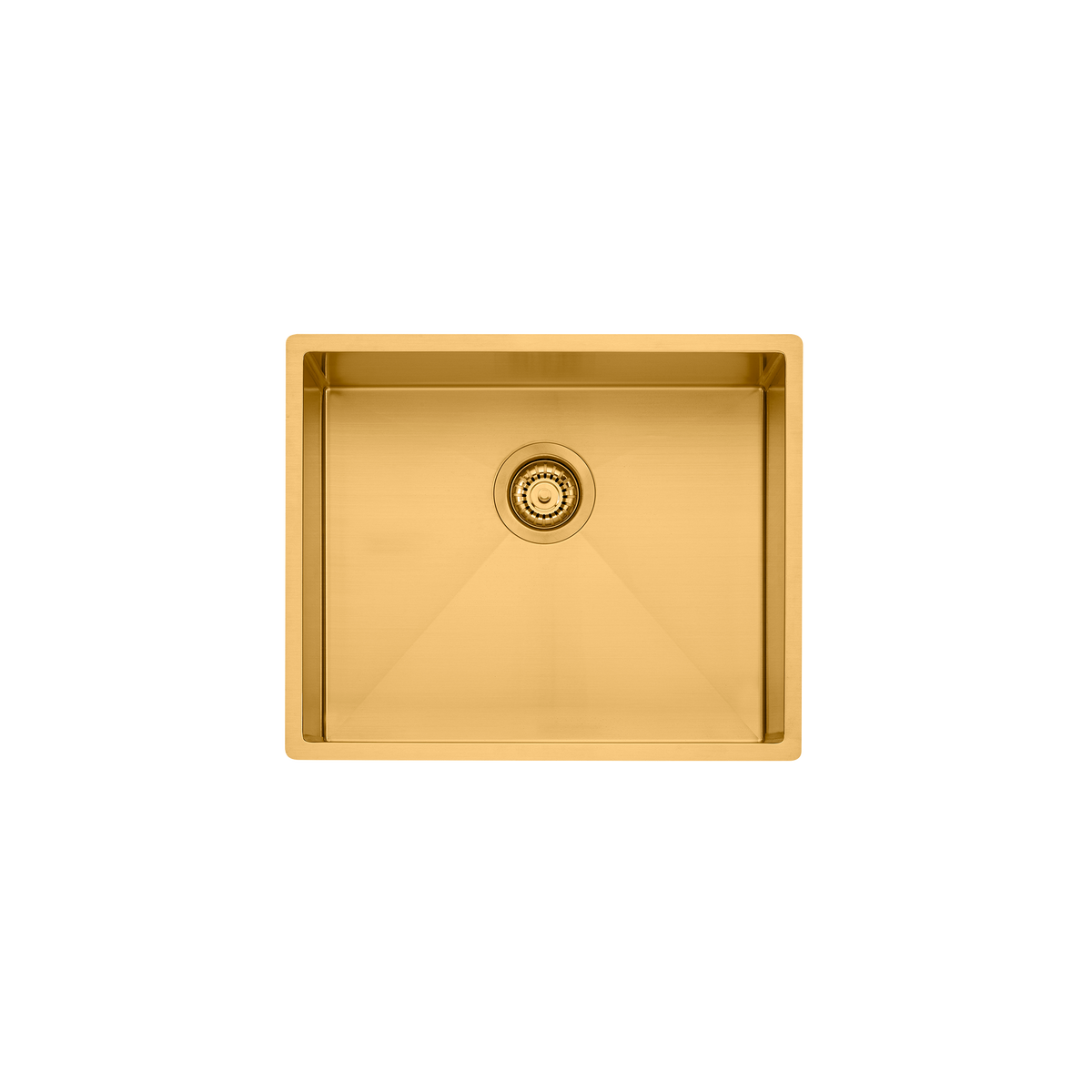 Spectra Single Bowl Sink in Brushed Gold