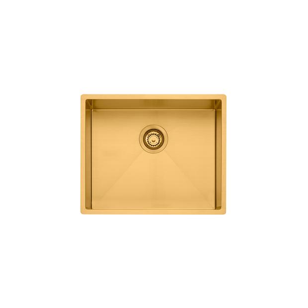Spectra Single Bowl Sink in Brushed Gold