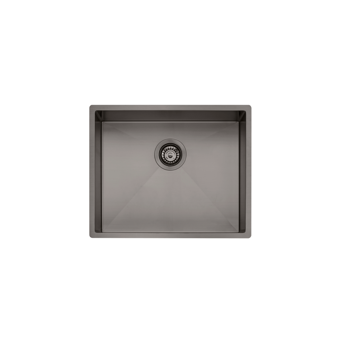 Spectra Single Bowl Sink in Gunmetal